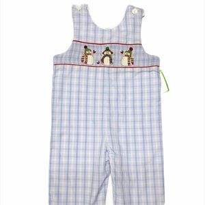 Hand Smoked boy’s overalls